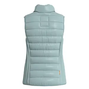 Sleeveless High Neck Puffer Jacket Women QS image-1