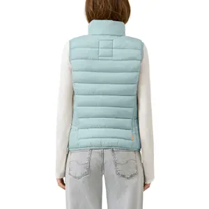 Sleeveless High Neck Puffer Jacket Women QS image-5