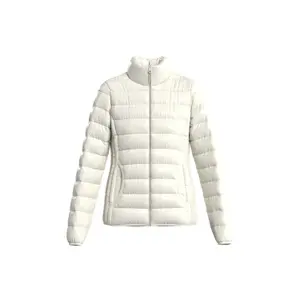 Women's high-neck puffer jacket QS image-0