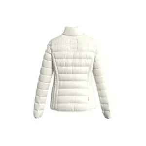 Women's high-neck puffer jacket QS image-1