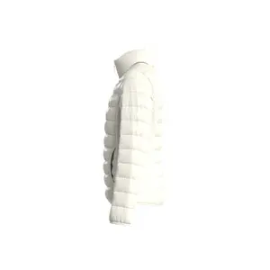 Women's high-neck puffer jacket QS image-6
