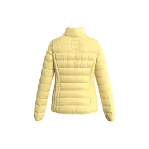 Women's high-neck puffer jacket QS image-1