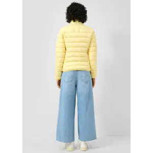 Women's high-neck puffer jacket QS image-4