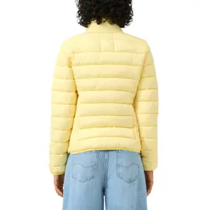 Women's high-neck puffer jacket QS image-5