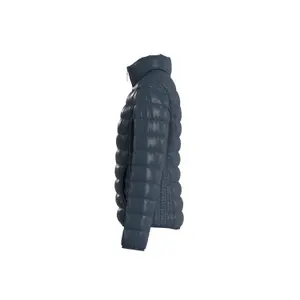 Women's high-neck puffer jacket QS image-6