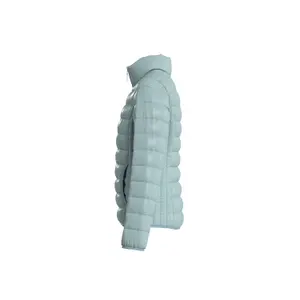 Women's high-neck puffer jacket QS image-6