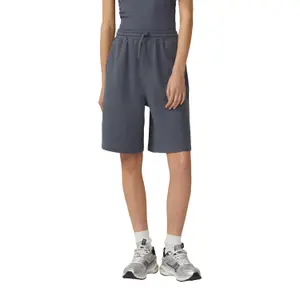 Women's Casual Fleece Bermuda QS image-2