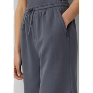 Women's Casual Fleece Bermuda QS image-3