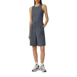 Women's Casual Fleece Bermuda QS image-6