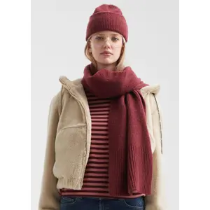 Women’s Ribbed Knit Scarf QS image-3