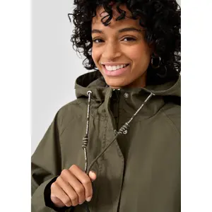 Women's Casual Cotton Parka QS image-3