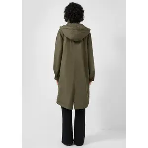 Women's Casual Cotton Parka QS image-4