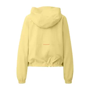 Women's Nylon Jacket with Adjustable Hem and Hood QS image-1