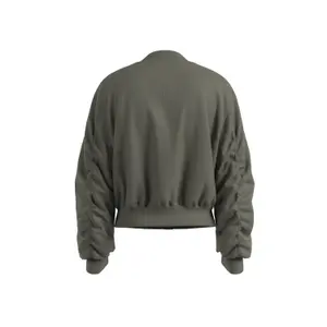 Women's Nylon Bomber QS image-1