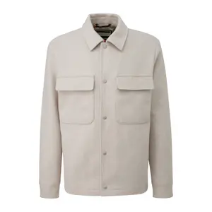 Mixed Wool Overshirt QS image-0
