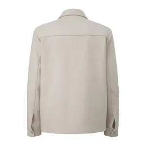 Mixed Wool Overshirt QS image-1