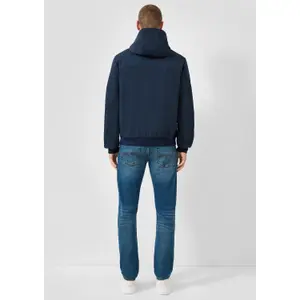 Softshell Jacket with Zipped Pockets and Hood QS image-4