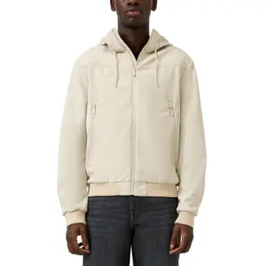 Softshell Jacket with Zipped Pockets and Hood QS image-2