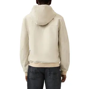 Softshell Jacket with Zipped Pockets and Hood QS image-5