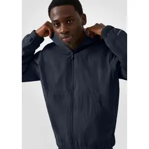 Compressible Hooded Lightweight Jacket QS image-3
