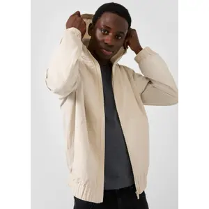 Compressible Hooded Lightweight Jacket QS image-3