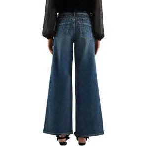 Women's wide leg jeans QS image-5