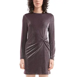 Sparkly Jersey Dress Women QS image-2