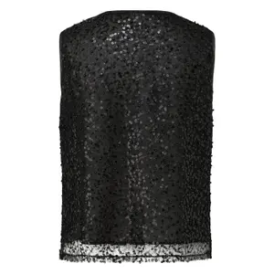Women’s Beaded and Sequin Blouse QS image-1