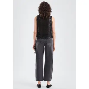 Women’s Beaded and Sequin Blouse QS image-4