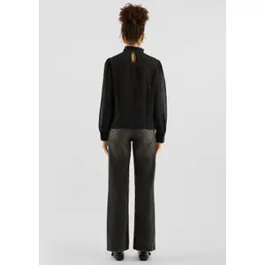 Mid-Rise Wide Leg Jeans for Women QS Catie image-4