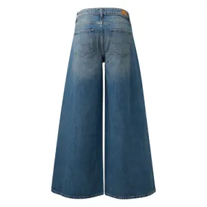 Mid Rise Wide Leg Jeans for Women QS Vanessa Mai image-1