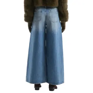 Mid Rise Wide Leg Jeans for Women QS Vanessa Mai image-5