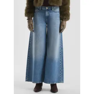 Mid Rise Wide Leg Jeans for Women QS Vanessa Mai image-6