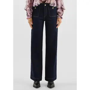 High Waist Wide Leg Jeans for Women QS image-6