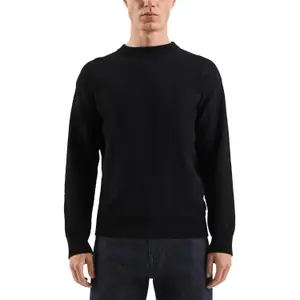 Textured Pattern Knit Pullover QS image-2