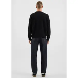 Textured Pattern Knit Pullover QS image-4