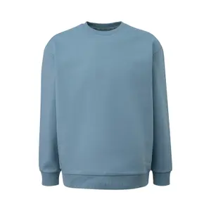 Brushed Inside Sweatshirt with Embroidered Logo QS image-0