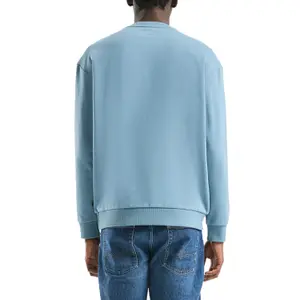 Brushed Inside Sweatshirt with Embroidered Logo QS image-5
