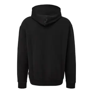 Washed Fleece Hooded Sweatshirt QS image-1