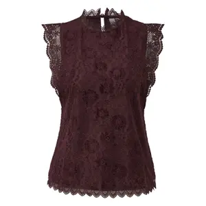 High-Quality Lace Blouse Women QS image-0