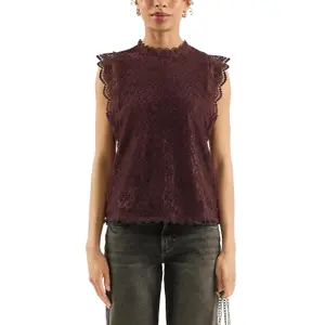 High-Quality Lace Blouse Women QS image-2