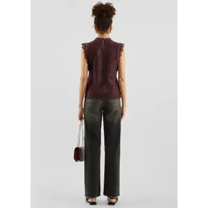 High-Quality Lace Blouse Women QS image-4