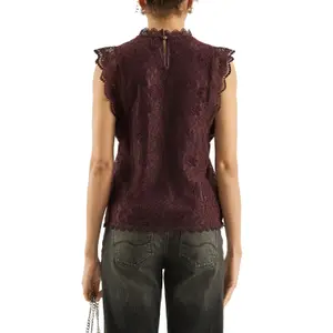 High-Quality Lace Blouse Women QS image-5