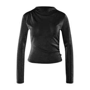 Glinster T-shirt met zijschoften dames QS image-0