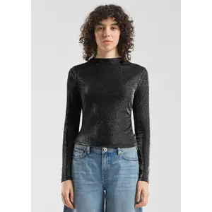 Glinster T-shirt met zijschoften dames QS image-6