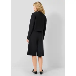 Women's cropped blazer QS image-4