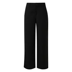 Vanessa Mai Women's Fluid Wide-Leg Trousers in Twill Collection QS image-0