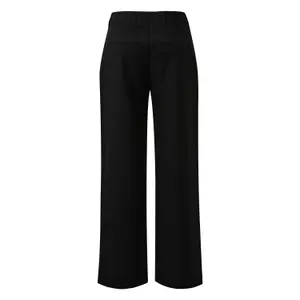 Vanessa Mai Women's Fluid Wide-Leg Trousers in Twill Collection QS image-1