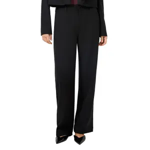 Vanessa Mai Women's Fluid Wide-Leg Trousers in Twill Collection QS image-2