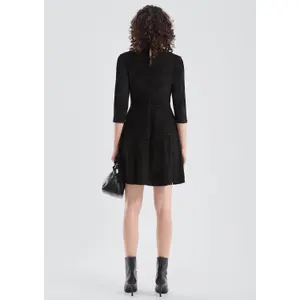 Women’s Sparkly Jersey Knit Dress QS image-4